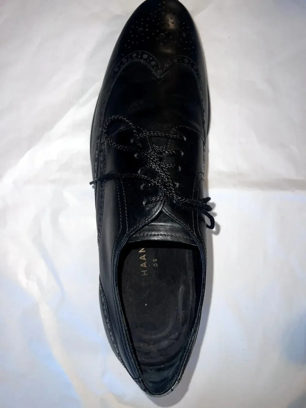 Cole Haan Grand.OS Harrison Wingtip Dress Oxfords - Men's Sz 12